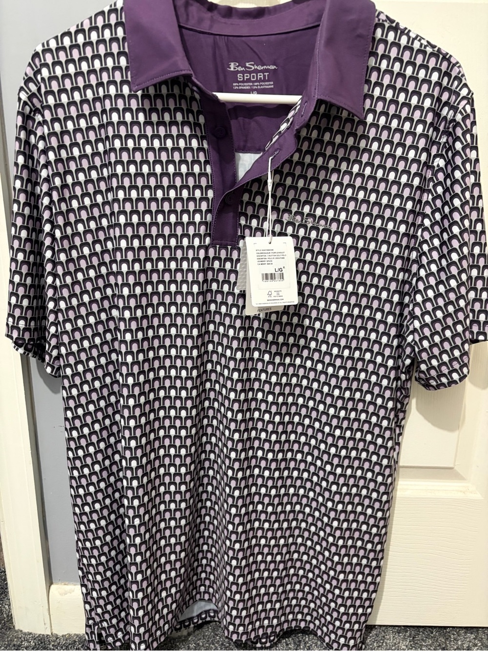 Ben Sherman Purple Polo